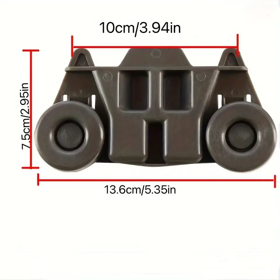 RUOTA CESTELLO INFERIORE LAVASTOVIGLIE WHIRLPOOL ORIGINALE 482000004538 - Foto 2