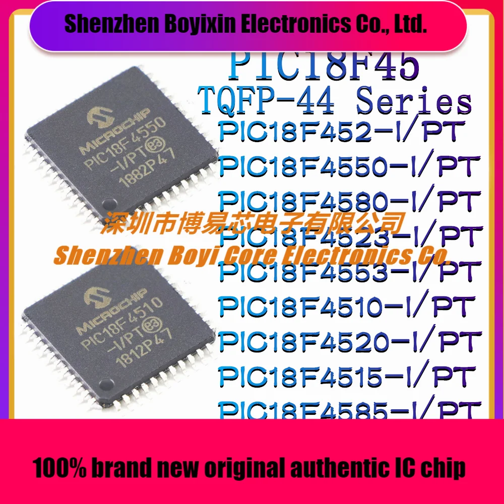 

PIC18F452-I/PT PIC18F4550-I/PT PIC18F4580-I/PT PIC18F4523-I/PT PIC18F4553-I/PT PIC18F4510-I/PT 4520-I/PT 4515-I/PT 4585-I/PT IC