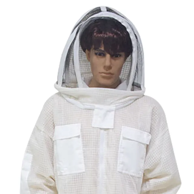 3 Réteg Szellőzteti A Szövet Méhészeket Teljes Test Méhészet Ruházat Professzionális Méhvédelem Méhész Öltöny Safty Fátyol Kalap - Image 3