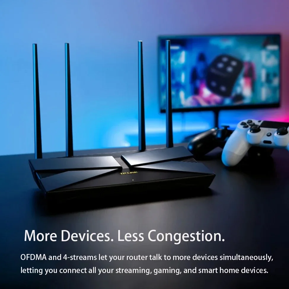 TP-LINK AX3000 WiFi6 라우터, 기가비트 듀얼 밴드 메시, TL-XDR3040 메시 버전, 3 10/100/1000Mbps 적응형 WAN/LAN 포트, 2.5
