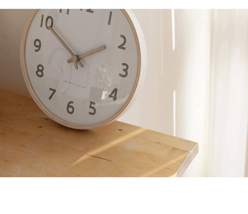 Modern Nordic Style 12 Inch Wall Clocks Homesense For Living Room