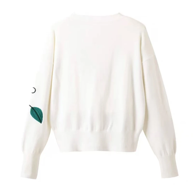 Golf Clothing Spring/Autumn New Product Women's Outdoor Sports Thin Sweater Embroidered V-neck Cardigan Versatile Knitted Top