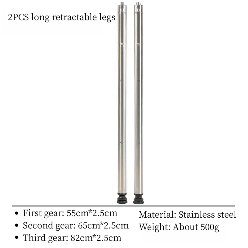 2PCS Long legs