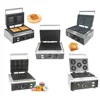 ITOP 220/110V Multi Function Breakfast Sandwich Maker 1550W 2 Slice Electric Waffle Sandwich Maker Toaster 1