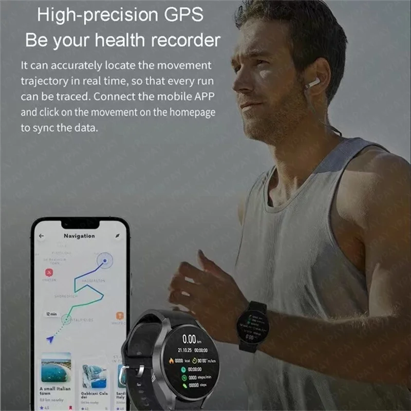 Smart Watch For Samsung Galaxy Watch 7 Ultra GPS Track Smart Watch Men AMOLED Always Display Clock BT Talk NFC Sport Smartwatches Women