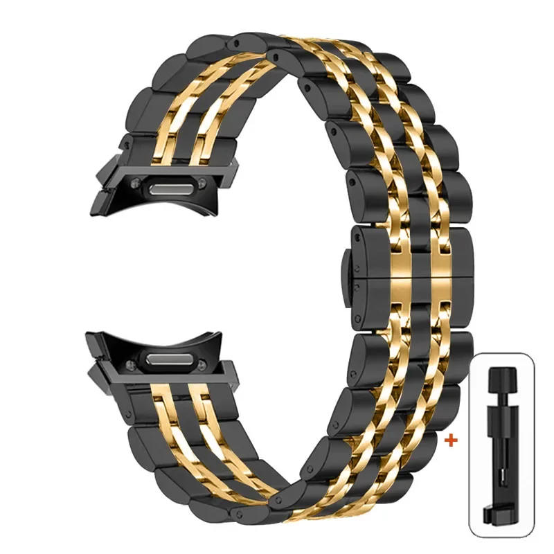 Premium Stainless Steel No Gaps Watch Strap Bracelet
