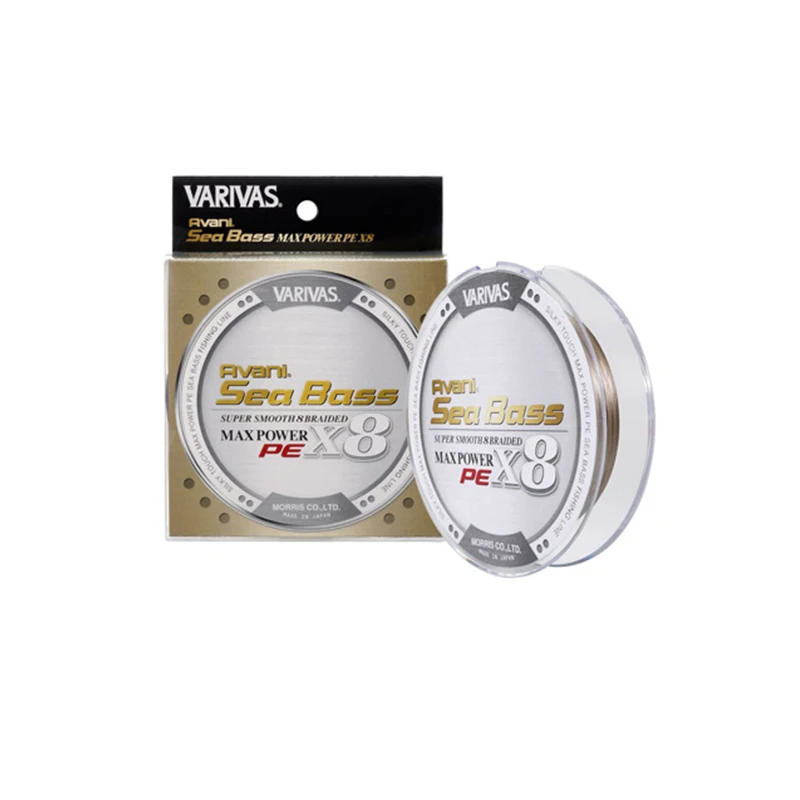 Varivas Avani Seabass Pe Line Max Power Lenza Per Acqua Salata X8 Stand Intrecciato Multifilamento Wave Wire 150M