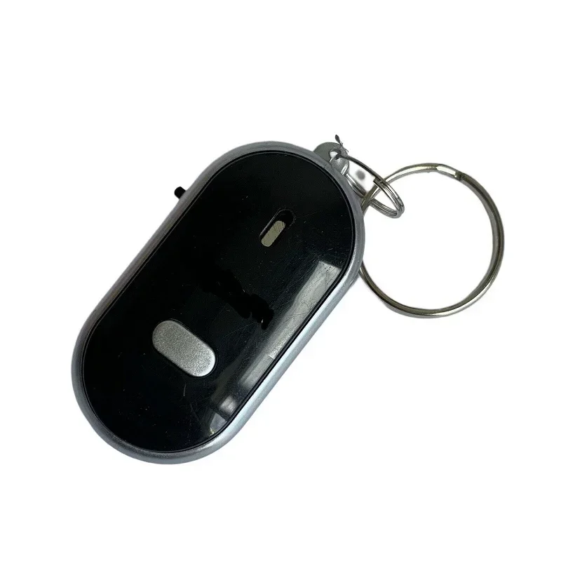 Enhanced LED Whistle Key Finder with Flashing Light and Sound Control - Anti-Lost Key Locator