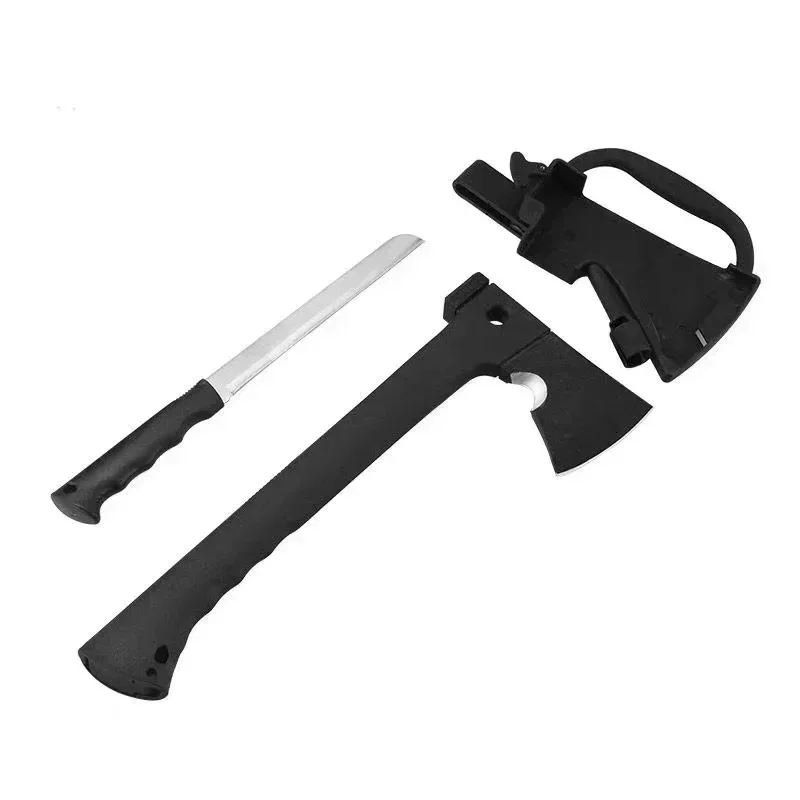 Outdoor Axe Mountain Wood Cutting Axe Outdoor Equipmen Battle Axe Mountain Cutting Axe Multifunctional 5