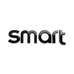 Enhanced Metal Car Rear Trunk Letter Sticker - Auto Decal Decoration (Glossy Black)