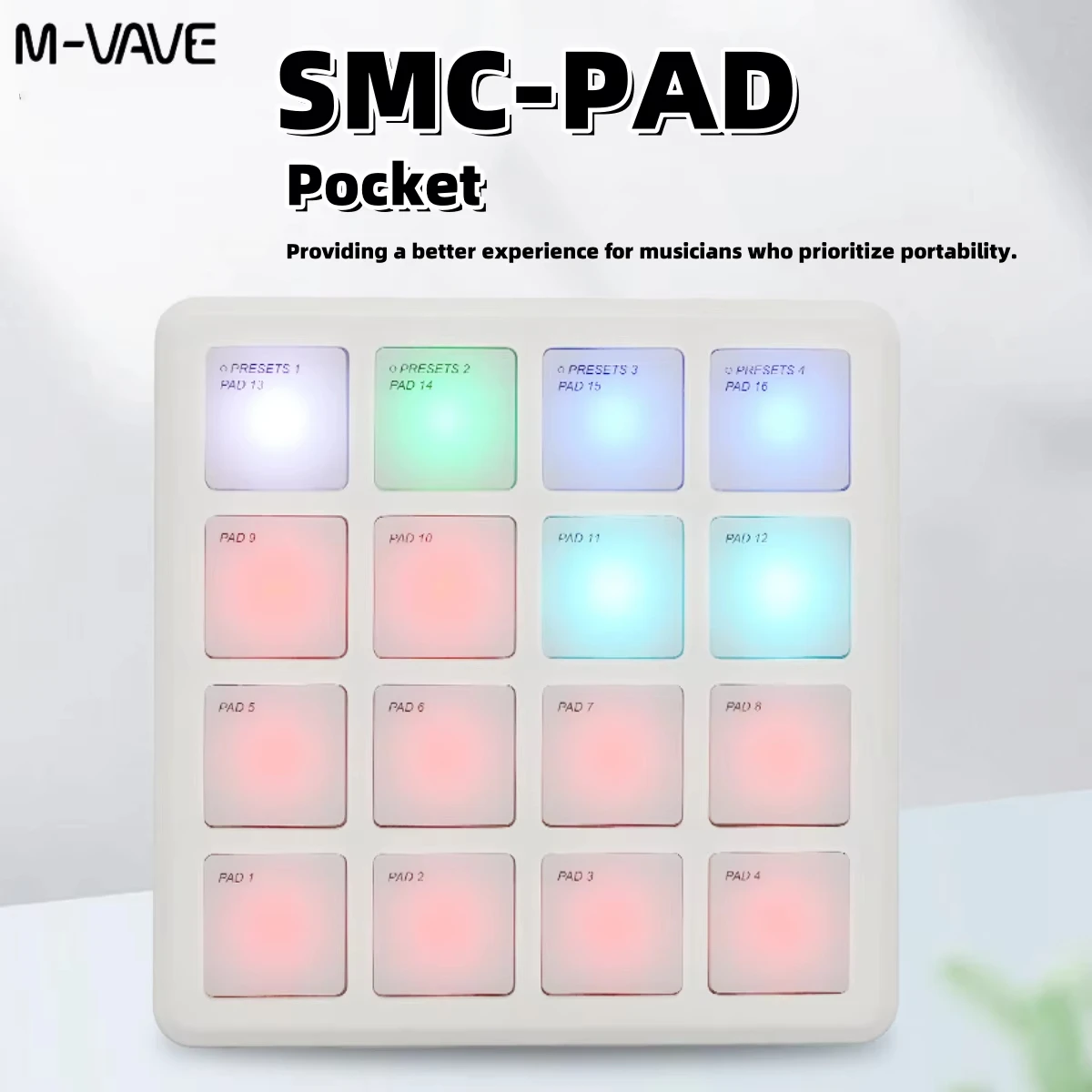 その他 M-VAVE SMK25 M-vave SMK-25 Mini MIDI Keyboard 25 Velocity-sensitive Keys