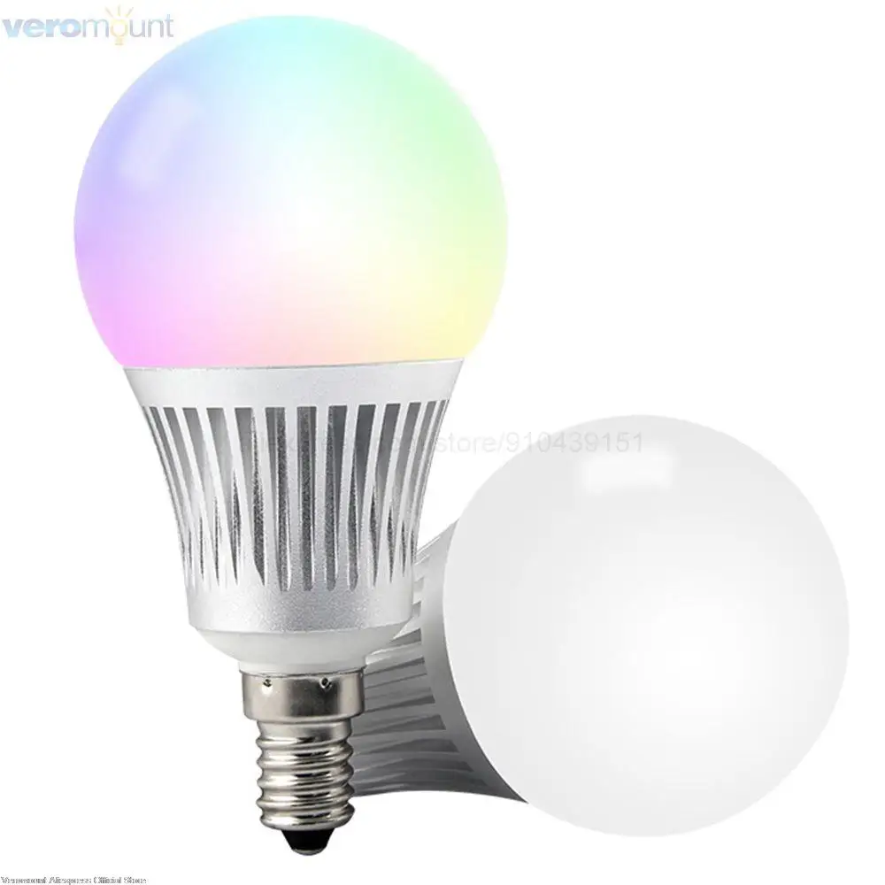 MiBoxer 4W 5W 6W 9W 12W LED Bulb GU10 E27 Led Light Smart 2.4G RF Wireless Remote Control RGBCCT LED Lamp Support WiFi APP Voice