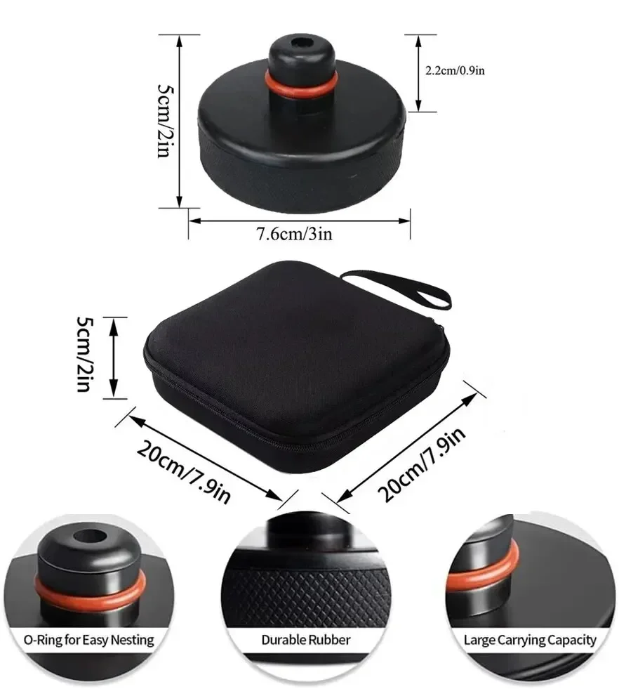 Rubber Car Lifting Jack Pad Adapter Tool for Tire Repair