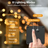 Guirlande lumineuse solaire LED, imperméable, pour l'extérieur, décoration de jardin, féerique de noël 3