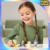 Spot Bluey Family Halloween 4 Figure Set Action Figures Birthday Present Decorative Ornaments On The Tabletop Halloween Gifts 6
