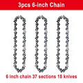 3pcs 6-inch Chain
