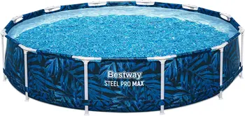 Steel Pro MAX - Round Swimming Pool Set 1