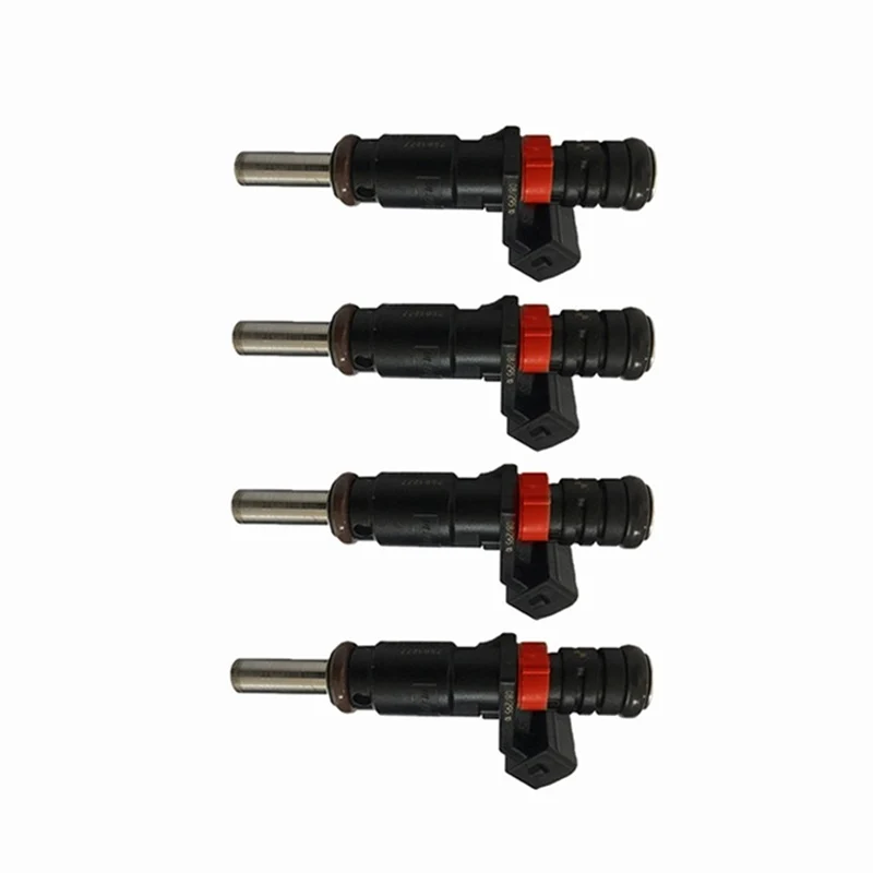 4pcs N43 N46 B20 Fuel Injector set 13537561277 7561277 for BMW 3/ 5 Series E81 E87 116i 120i 320i E90 E84 316i 320i 7561277 2.0L