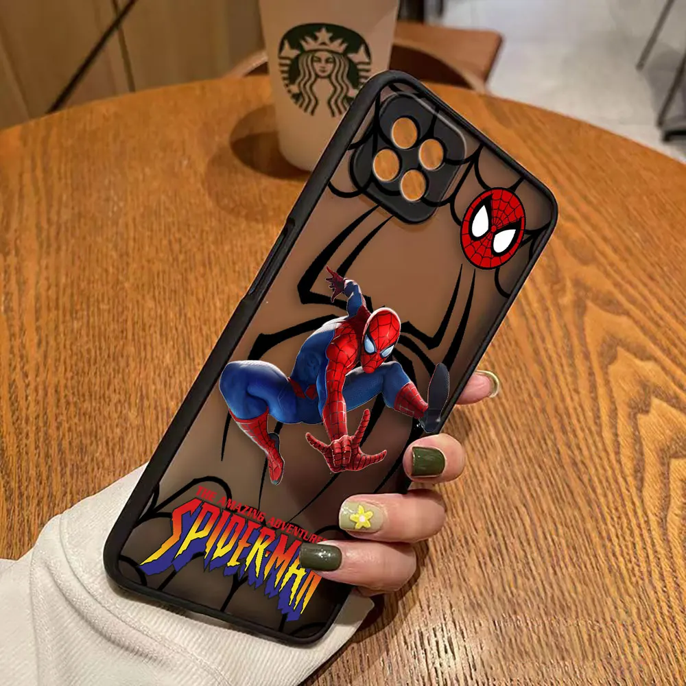 thumbnail image 1 of Funda mate para OPPO A97 A96 A95 A94 A93 A92 A92S A78 A74 A73 A72 A57 A55 A54 A53 A17 4G 5G Funda genial Marvel'S Spider-Man, 1 of 5