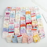 6 pièces/lot sous-vêtements pour enfants bébé filles culottes coton imprimé fleuri tout-petits Shorts slips mignon enfant culottes enfants caleçons 5