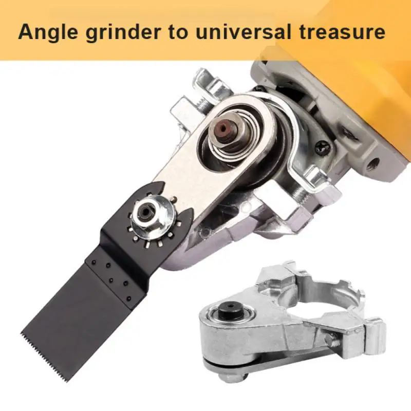 Angle Grinder Modified Oscillating Tool，Renovator Saw Slotting Machine Multifunction Power Woodworking Tool With Trimmer Blades 2