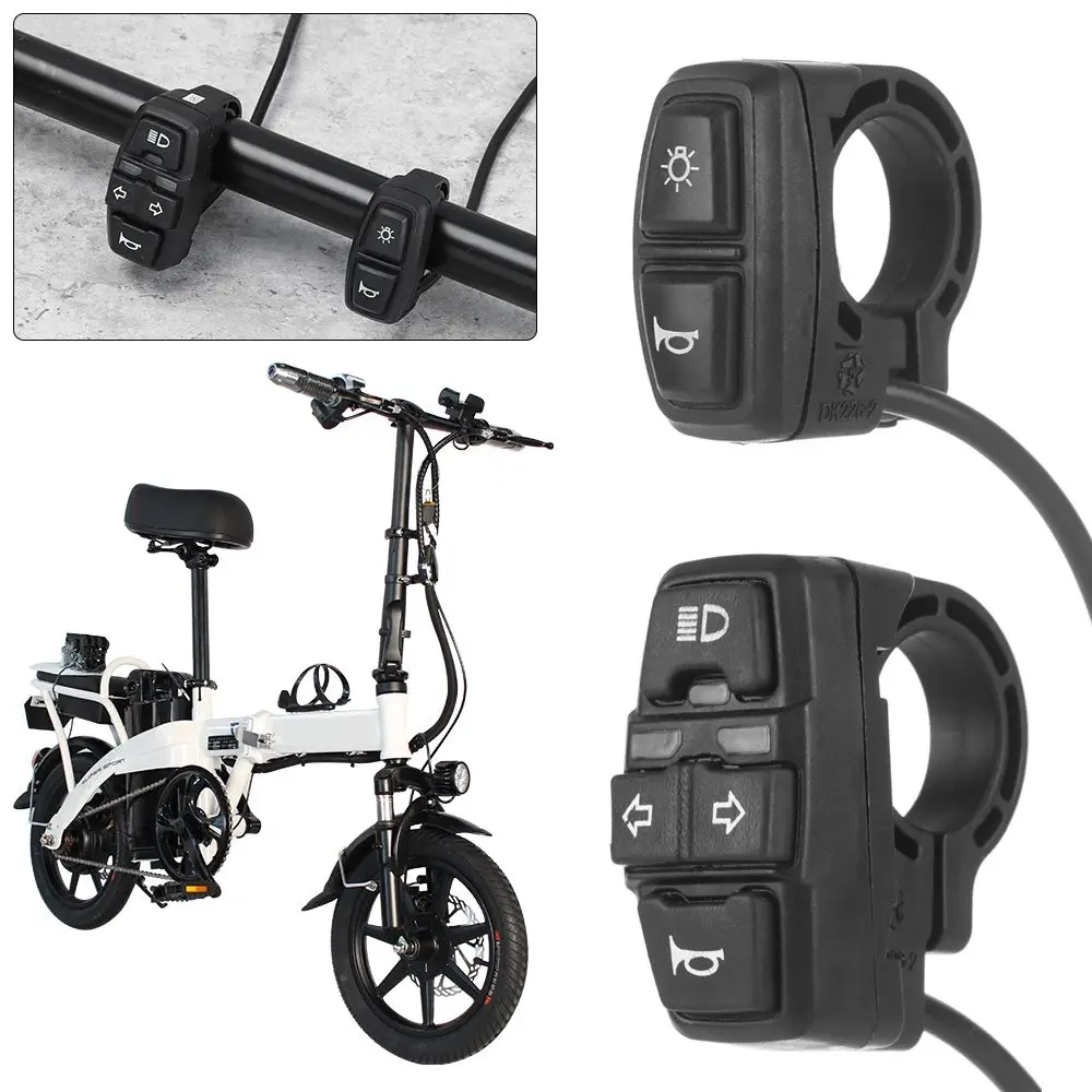 

Tool Electric Bike Scooters DIY Modified Turning Signal Controller Light Horn Switch Control Button Frontlight Cruise