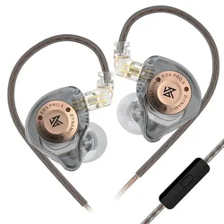 High - Fidelity Bass Earbuds with Dynamic Drivers and Noise - Cancelling Features (Gray MIC)