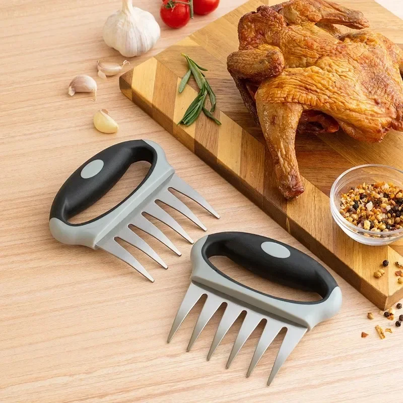 Stainless Steel Bear Claw Meat Dividing Machine BBQ Tools Chicken Separator Tearing Meat Dividing Machine Tearing Splitter