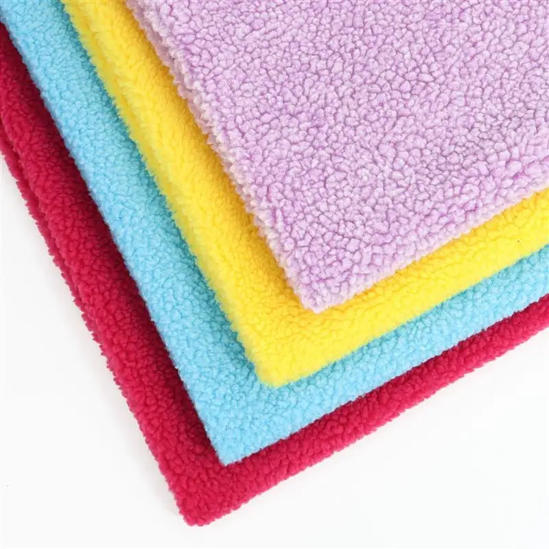 Thick Sherpa Fleece Fabric 5
