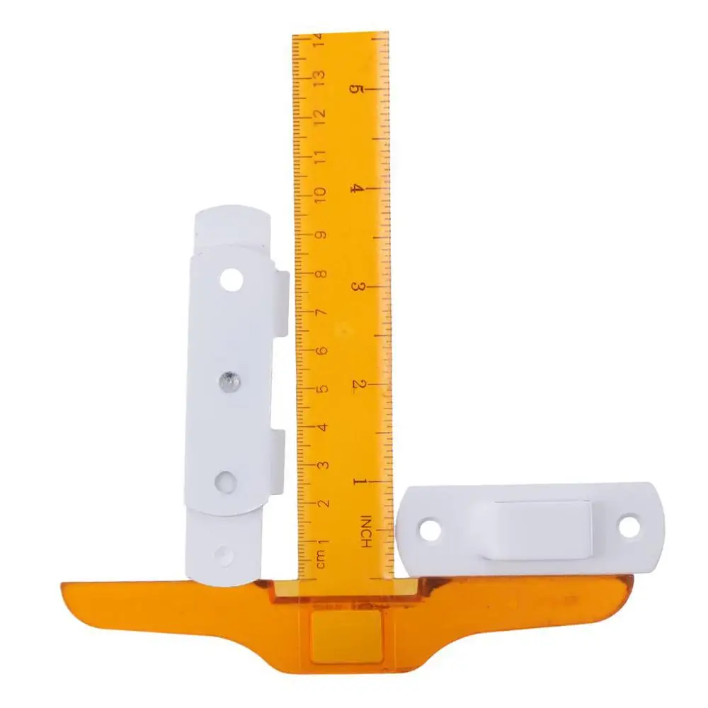Large Door Latch Stainless Steel 4 Inch Locking Latch Hasp Bending Lock Barn Door door latch
