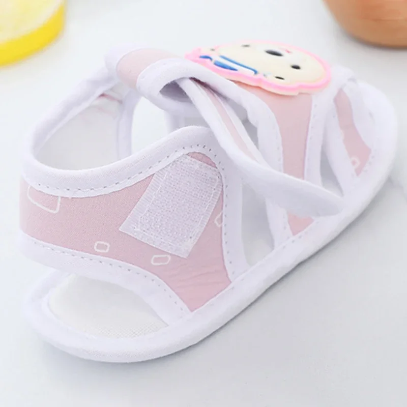 Newborn Baby Summer Sandals Kids Canvas Shoes Casual Soft Crib Shoes Toddler First Walkers Baby Sandals Boys Girls Clogs kids shoes kids sandals baby sandals sandals and clogs clogs slippers