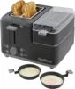 NEW 78500 Breakfast Station, 2-Slice Toaster with Removable Meat and Vegetable Warming Tray and Egg Cooker/Poacher, Black 4