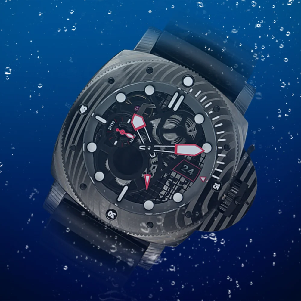 2022 Fashion New Products Sports and Leisure Men's Watch Stainless Steel Sapphire Crystal Self-winding Waterproof Sports Watch