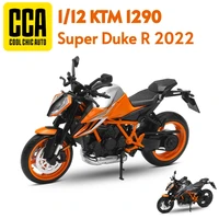 1/12 KTM 1290 Super Duke R 2022 Toy Motorcycle CCA Diecast Model 1:12 Sport Racing Miniature Collection Gift For Kid Children 1