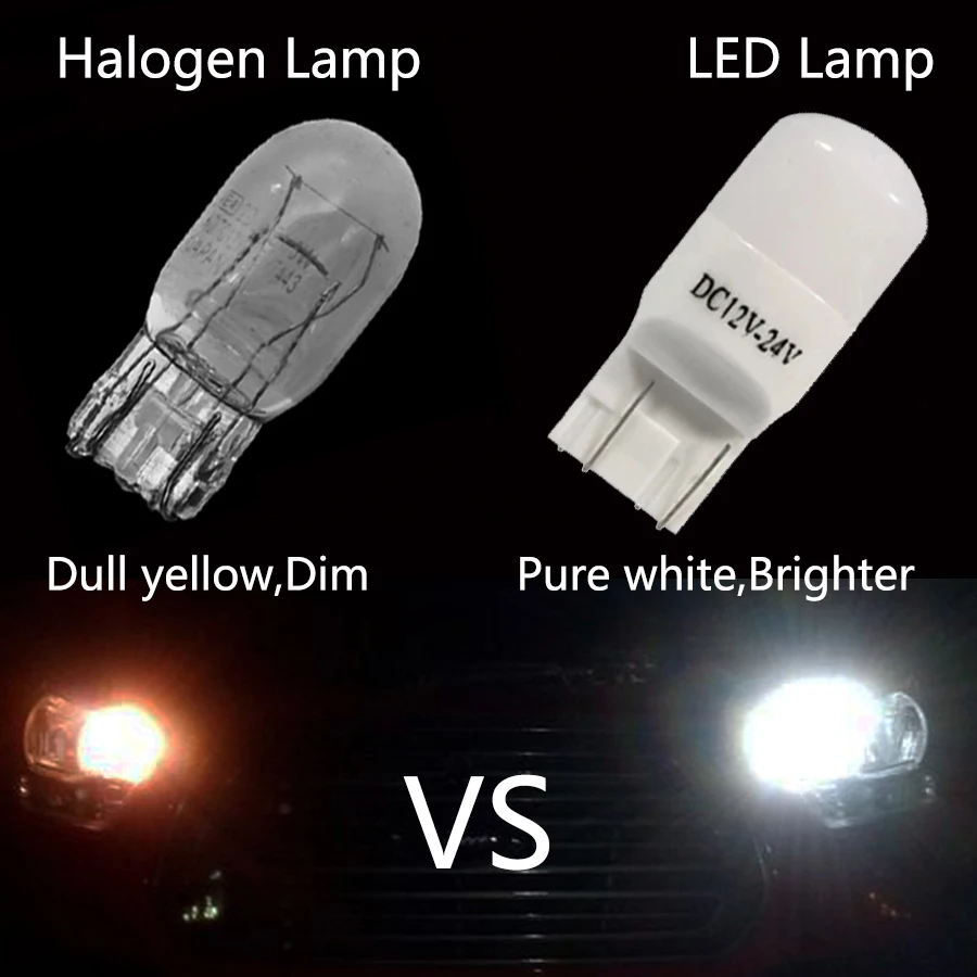 NHAUTP 2Pcs  T20 LED  3030-SMD 7440 7443 W21/5W W21W WY21W  ڵ 극ũ/ȸ ȣ/  DRL 12-24V
