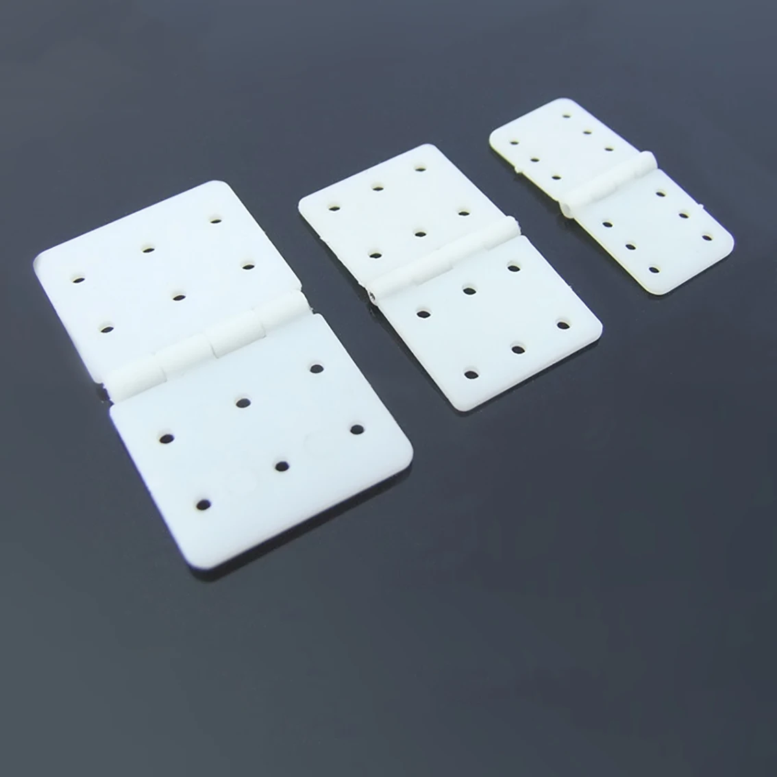 Nylon Hinge Pinned Hinge 12x24mm 16x29mm 20x36mm For RC Airplane Plane Parts DIY Model Replacement