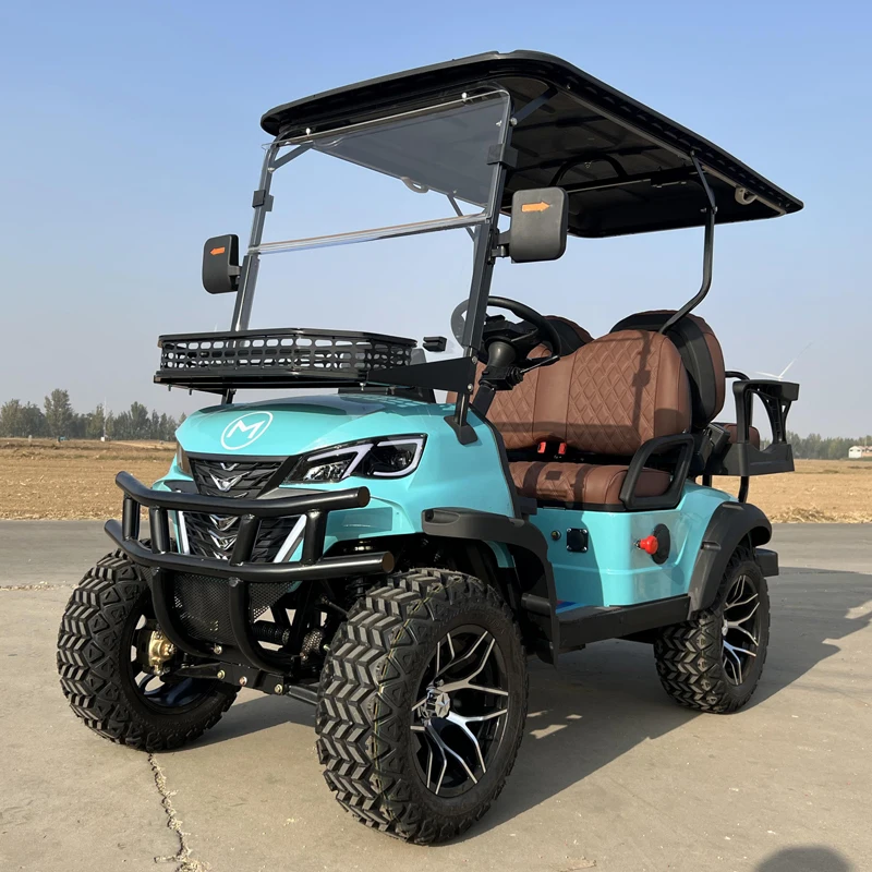 Mmc Strong 3000W Street Legal Power Opzionale 5000W 7000W Batteria Al Litio 2 4 6 8 Posti Golf Cart