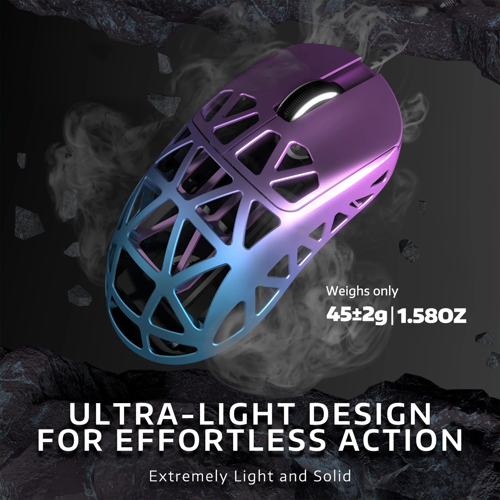 Ultra Lightweight Programmable Gaming Mouse with Advanced Sensor