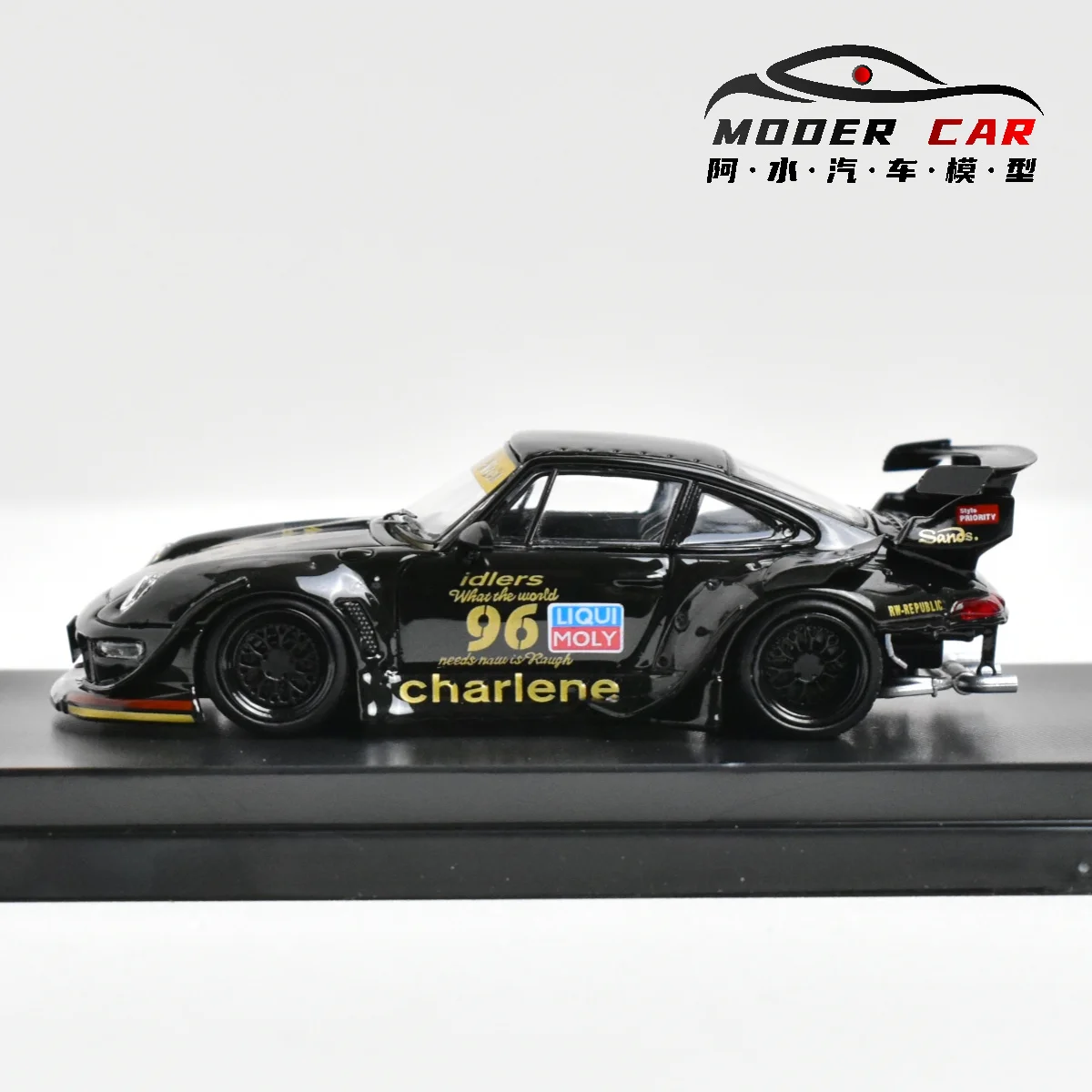 ghostplayer+SW 1:64 RWB 993 Diecast Model Car 3