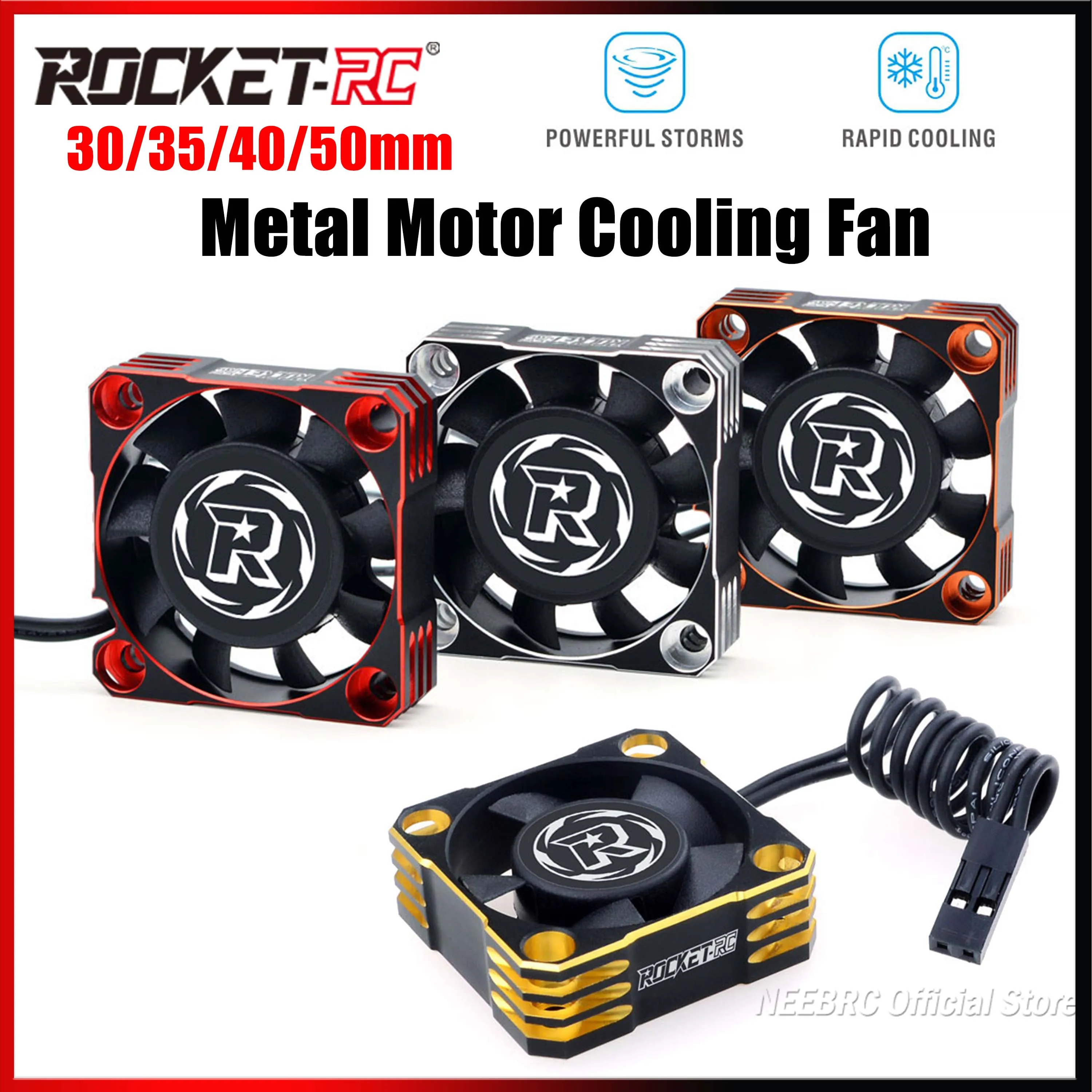 Hélices RC 40-50mm pour Moteur - Lot de 2 - Multicolores