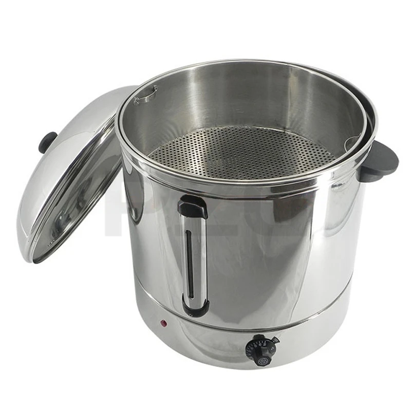 48L Commercial Electric Multi Purpose Food Steamer Sweet Corn Steamer Vegetable Steamer Save Energy Hotel Kitchen 4