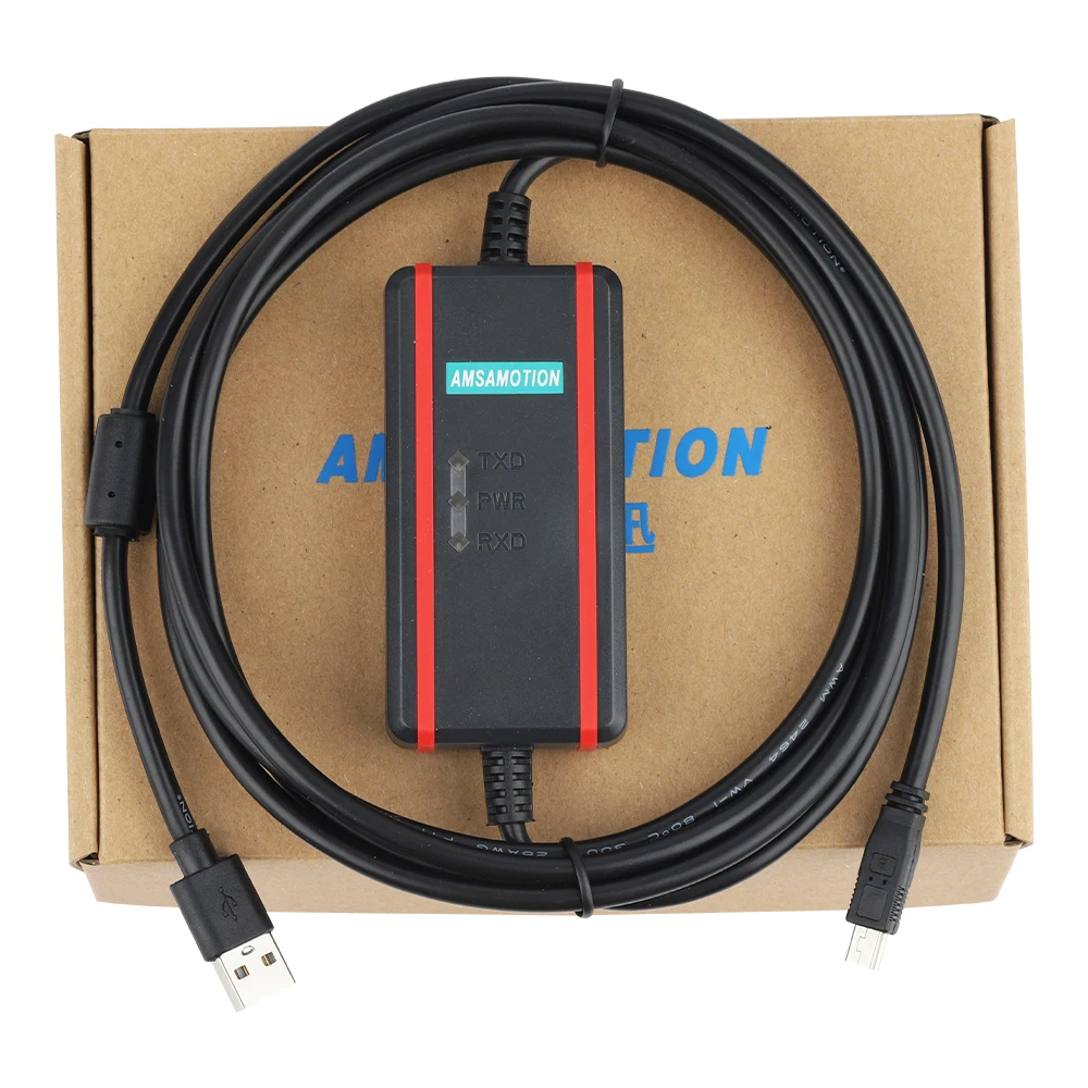 XINJE Sunucu Sürücüsü için USB-DS Hata Ayıklama Kablosu İzolasyonu DS2 DS3 DS5B DS5C DS5E DS5L İndirme Hattı