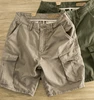 Summer Thin Casual Workwear orts Men's Loose Fit Vintage Cool Teenage Straight Leg Pants Japanese Retro Sle ket Detail