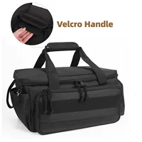 Sac à outils tactique robuste de 14 pouces, Base antidérapante, organisateur de travail polyvalent pour bricoleur, charpentier, rangement d'outils Portable Durable 5