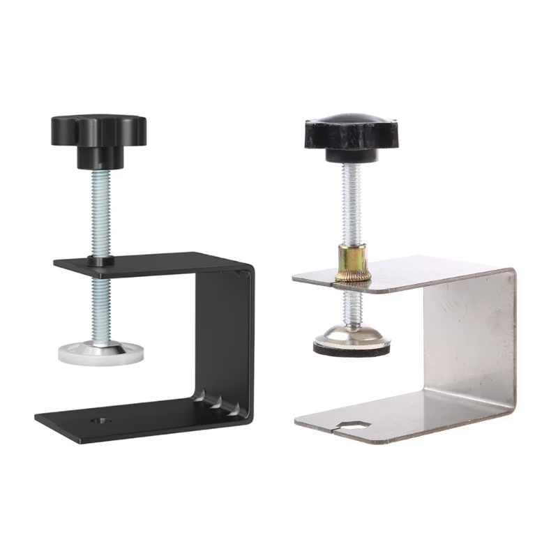 

Home Improvement Tool Woodworking Drawer Front Installation Clamp Hardware Jig Easy to Use Stable Steel Dropship