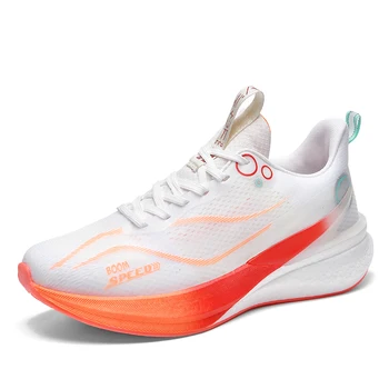 Summer Mesh Breathable Lightweight Couple's Walking Shoes Shock-Absorbing Wear-Resistant Soft-Soled Casual Sports Shoes for Men and Women