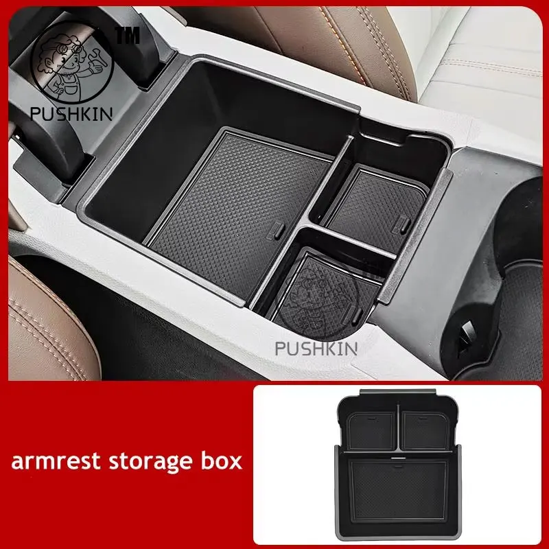 VUIUYOIES BYD Seal U DMI Center Console Armrest Box Organizer Tray Console Armrest Storage For BYD Song PLUS DM- EV ABS