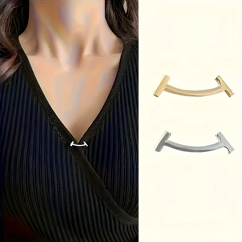 세련된 메탈 라인스톤 금색 및 은색 안전핀 - 레트로풍의 우아한 파티 및 의류 보호 클립