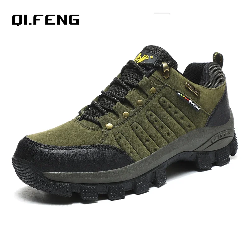 Men Women Casual Leather Shoes Classic Waterproof Outdoor Sneakers Trekking Footwear casual sneakers,leather shoes,leather sneakers