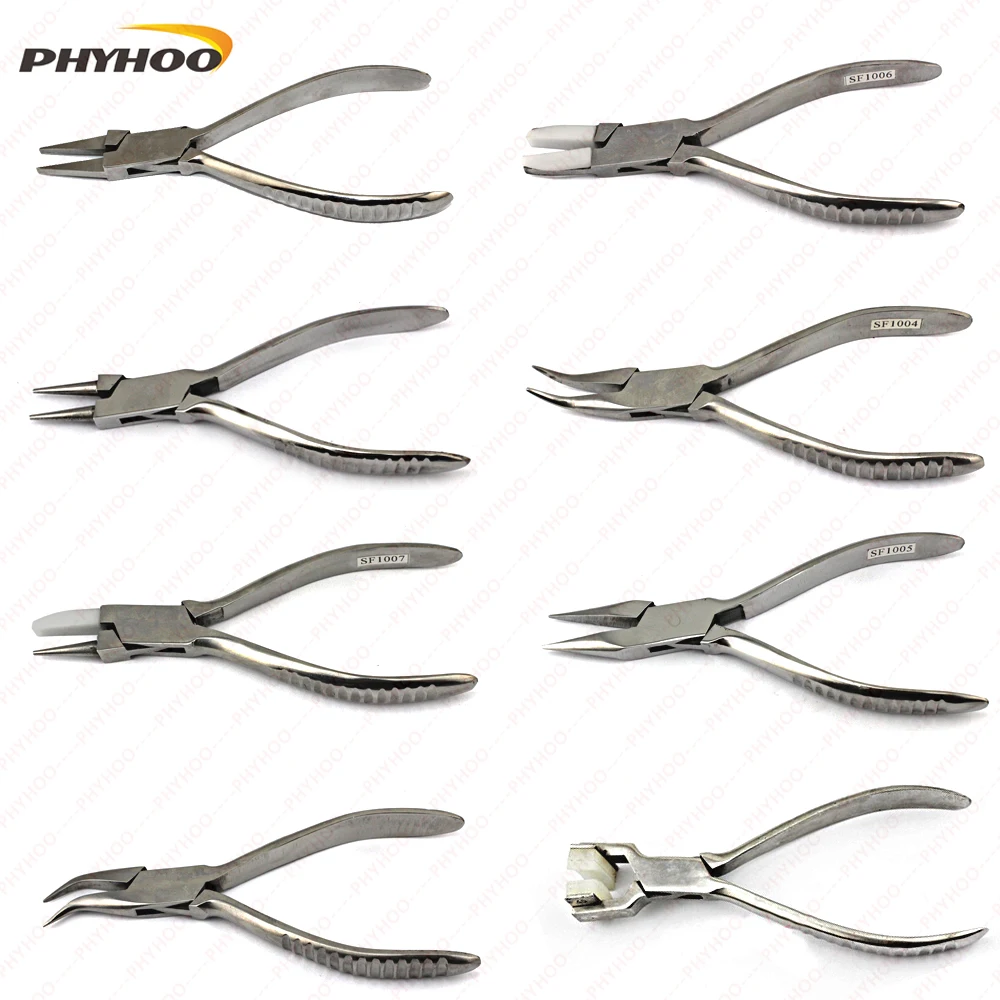 Jewelry Making Plier Hand Tool Stainless Steel Needle Nose Pliers DIY Repairing Jewelry Pliers Sets